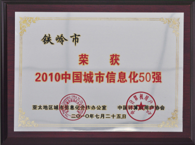 中国城市信息化500强